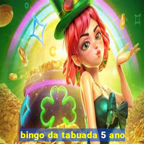 bingo da tabuada 5 ano