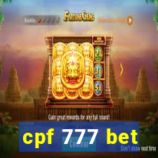 cpf 777 bet