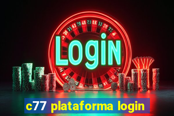 c77 plataforma login