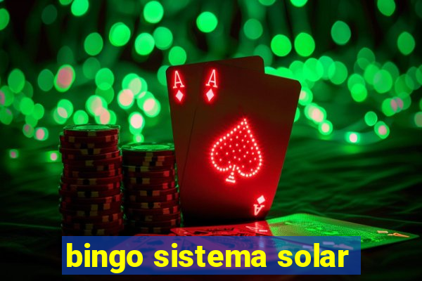 bingo sistema solar