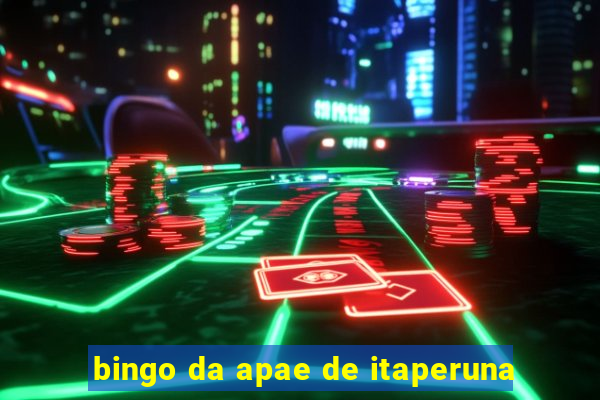 bingo da apae de itaperuna