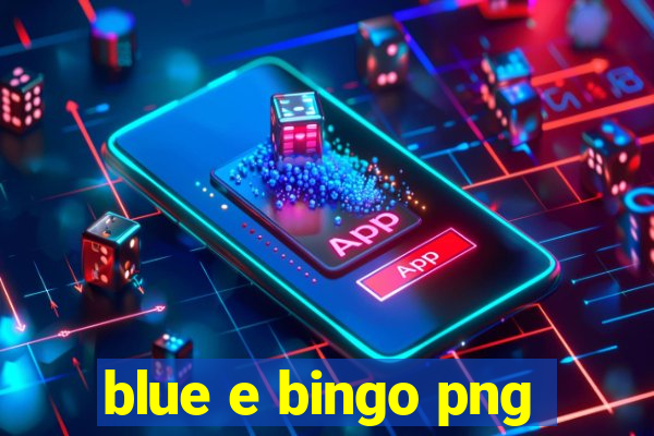 blue e bingo png