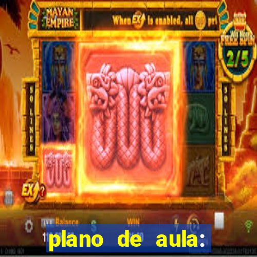 plano de aula: bingo de palavras