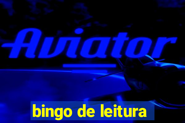 bingo de leitura