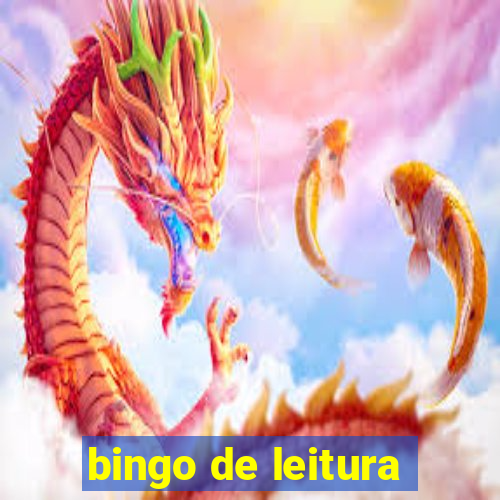 bingo de leitura