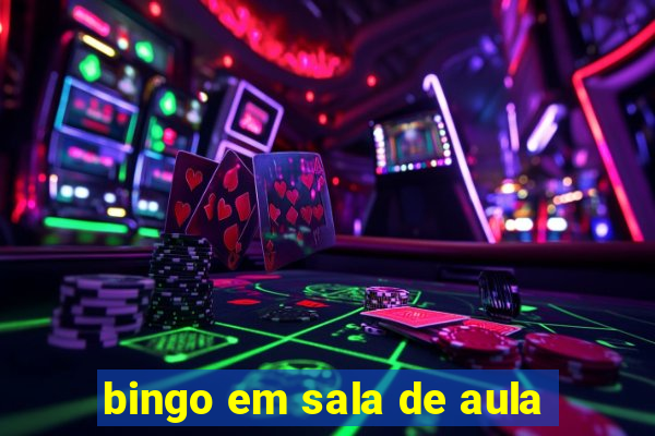 bingo em sala de aula