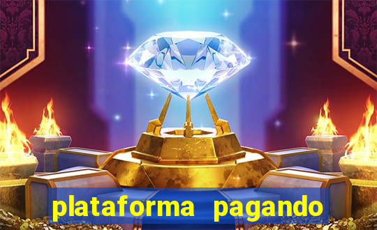 plataforma pagando bonus no cadastro