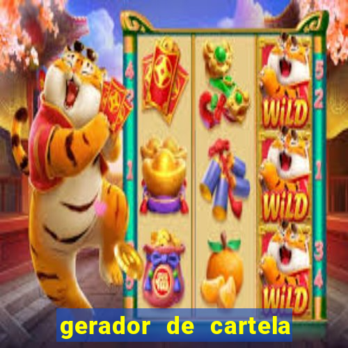 gerador de cartela de bingo