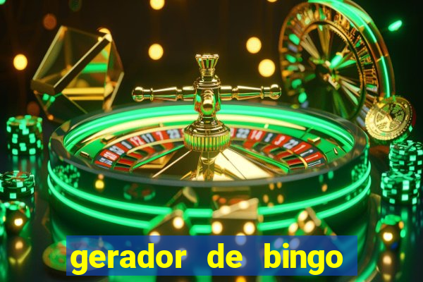 gerador de bingo cha de bebe