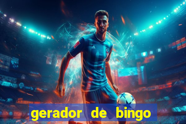 gerador de bingo cha de bebe