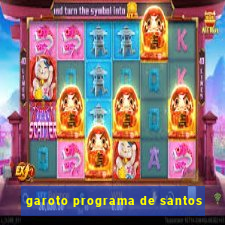 garoto programa de santos