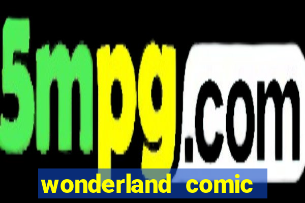 wonderland comic studio alphabet