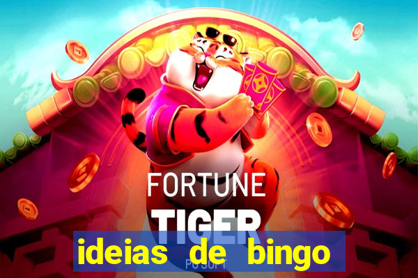 ideias de bingo para o natal