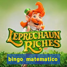 bingo matematico para ensino medio