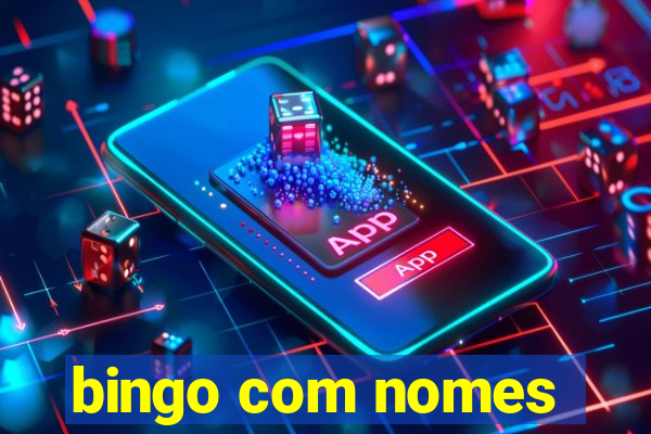 bingo com nomes