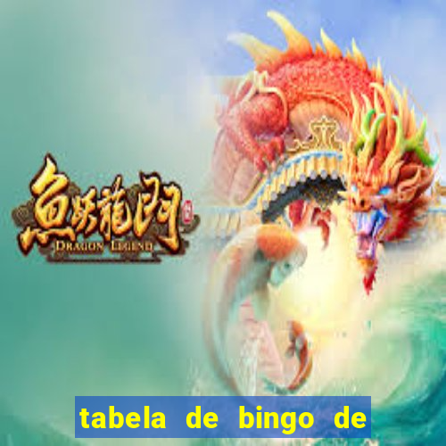 tabela de bingo de 1 a 100