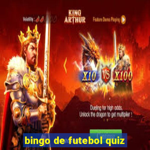 bingo de futebol quiz