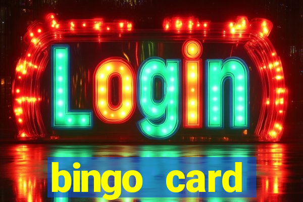 bingo card generator with pictures