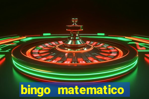 bingo matematico para ensino medio