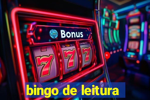 bingo de leitura