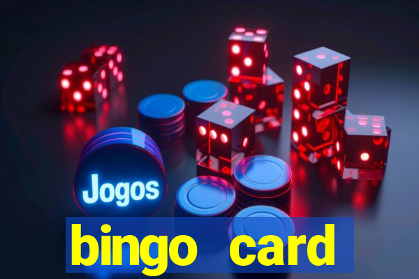 bingo card generator with pictures