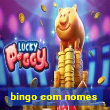 bingo com nomes